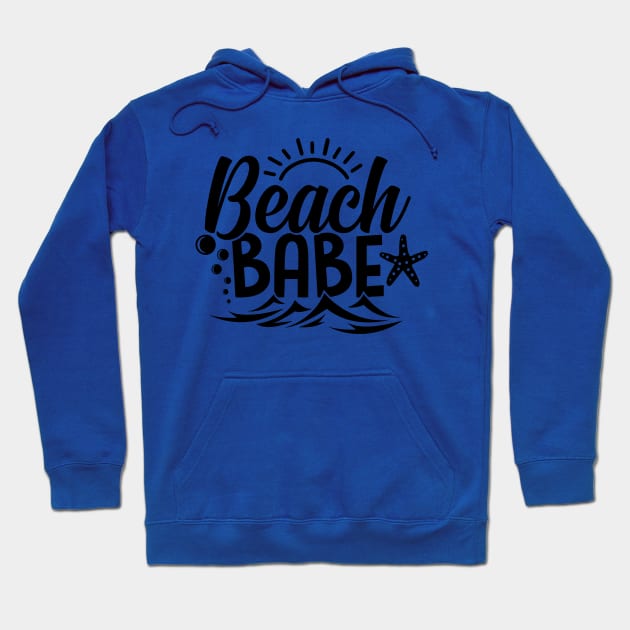 Beach Babe Hoodie by busines_night